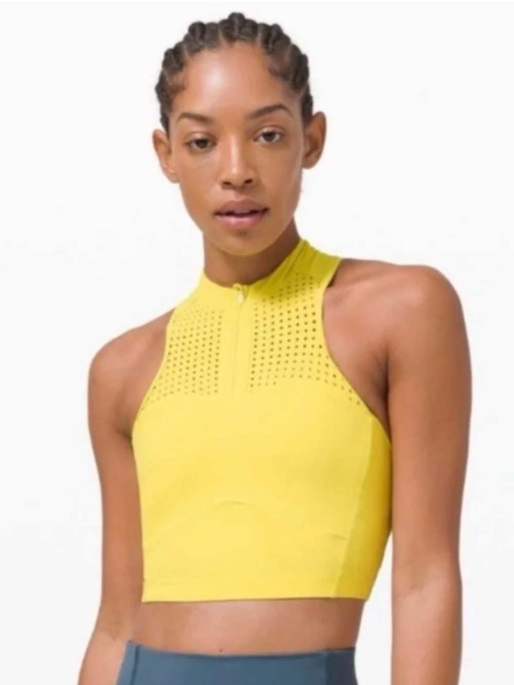 Lulu Lemon Athletica Unleash Strength Bra / Crop Tank Top